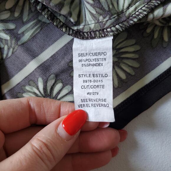 Y2K Babydoll Fairy Whimsy Dress Womens Small Floral Empire Waist Stretch Boho - Picture 9 of 10